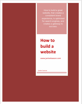 How to build a website