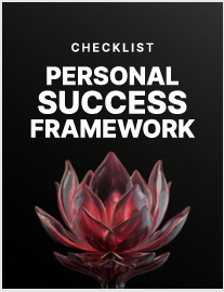 Personal Success Framework - Checklist